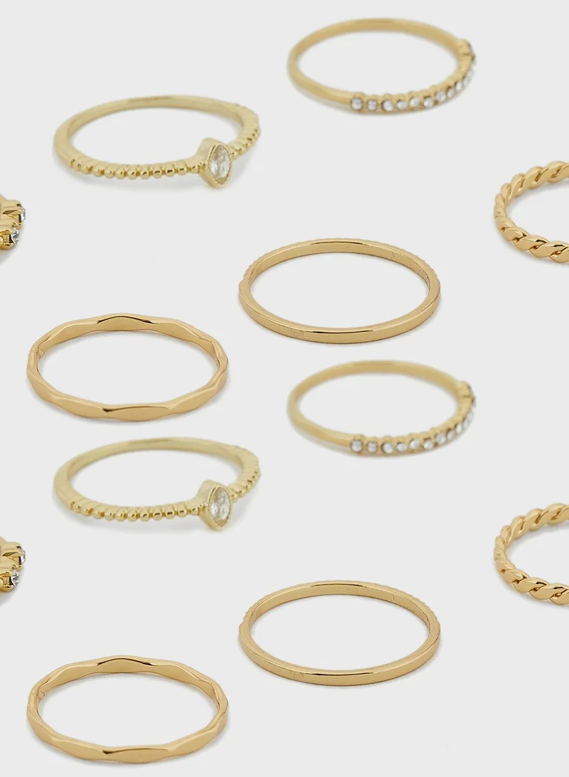 ALDO Devaelden Ring (Pack Of 6)