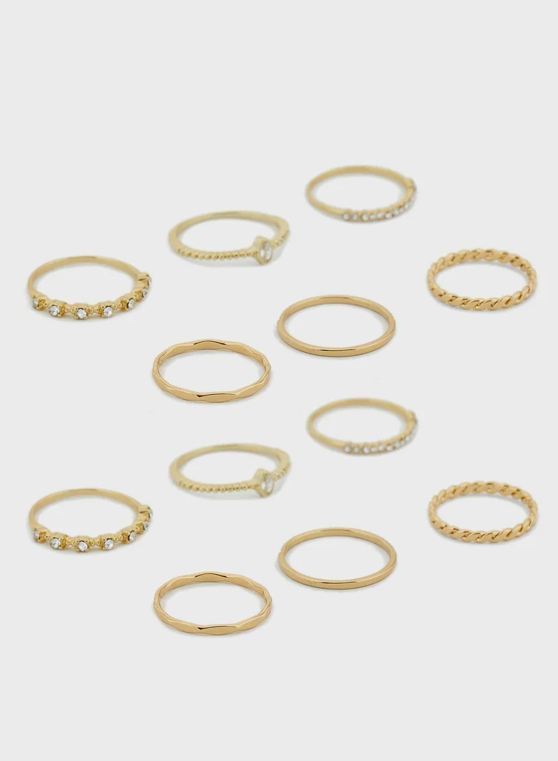 ALDO Devaelden Ring (Pack Of 6)