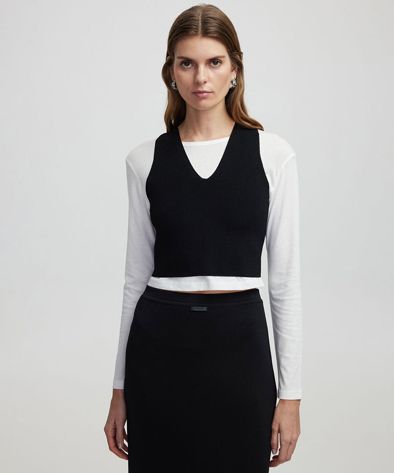 Ipekyol Layered T-Shirt - Image 1