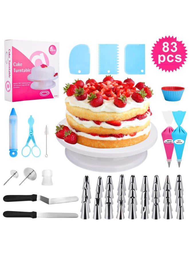 Daily Use Kitchen Baking Utensils/baking Set Baking Pan Tray Dish Sheet Mat Rack Tongs Brush-Specifications:132 Piece Set - Image 4