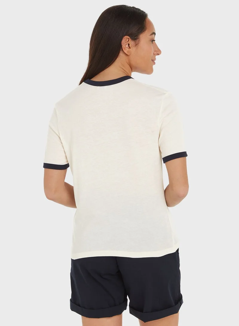 TOMMY HILFIGER Crew Neck Graphic T-Shirt