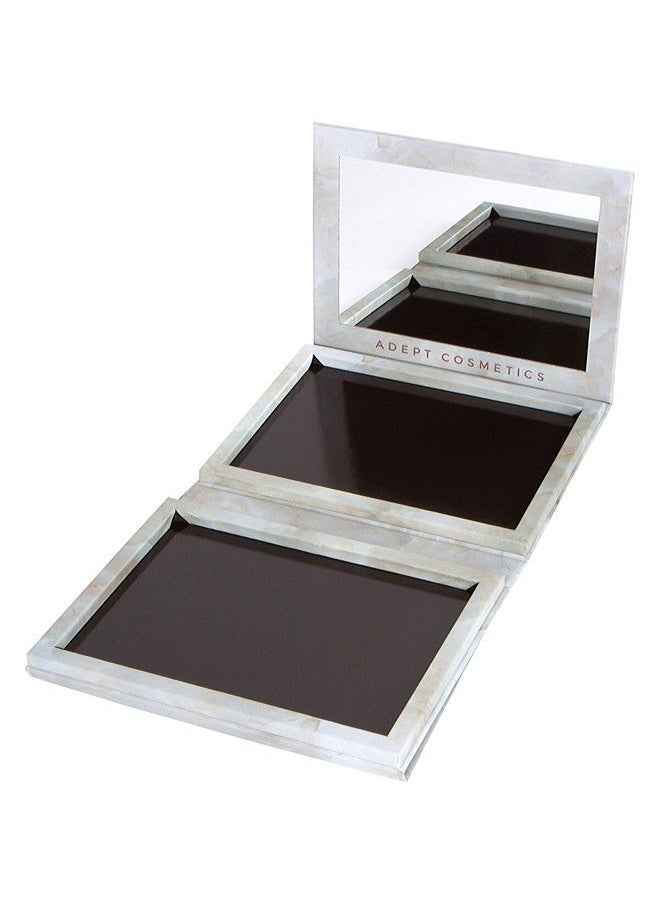 Marble Extra Large Empty Magnetic Makeup Palette Holds 70 Standard Magnetic Eyeshadows. Depot your Highlighters, Blushes, Powders and more