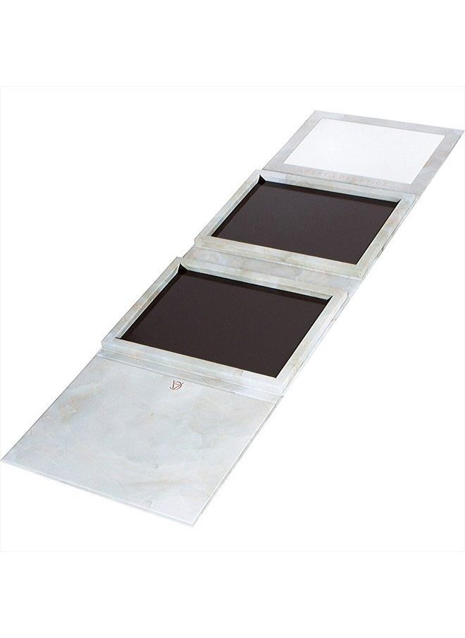 Marble Extra Large Empty Magnetic Makeup Palette Holds 70 Standard Magnetic Eyeshadows. Depot your Highlighters, Blushes, Powders and more