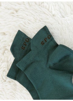 Buluş Organic 3-Pack Mixed Color Nafti Special Heel Technology Viscose Women's Booties Socks  - Image 4