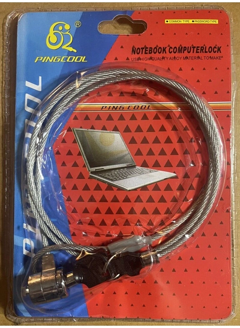 NOTEBOOK LAPTOP COMPUTER LOCK WITH 2KEY