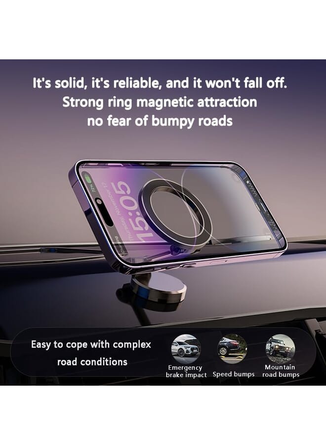 Excefore Magnetic Car Phone Holder Air Vent Magnetic Charger Car Mount Adjustable Phone Mount For Car Suitable For Iphone 14 13 12 Pro Max Plus Mini And Magsafe Case Grey - Image 4