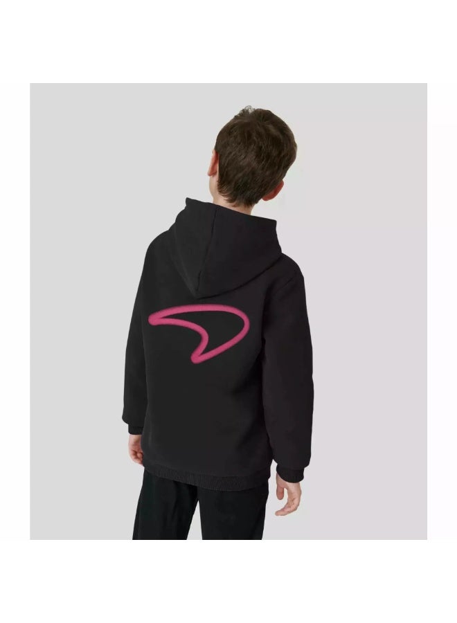 McLaren JUNIOR MIAMI NEON GRAPHIC HOODIE - Image 4