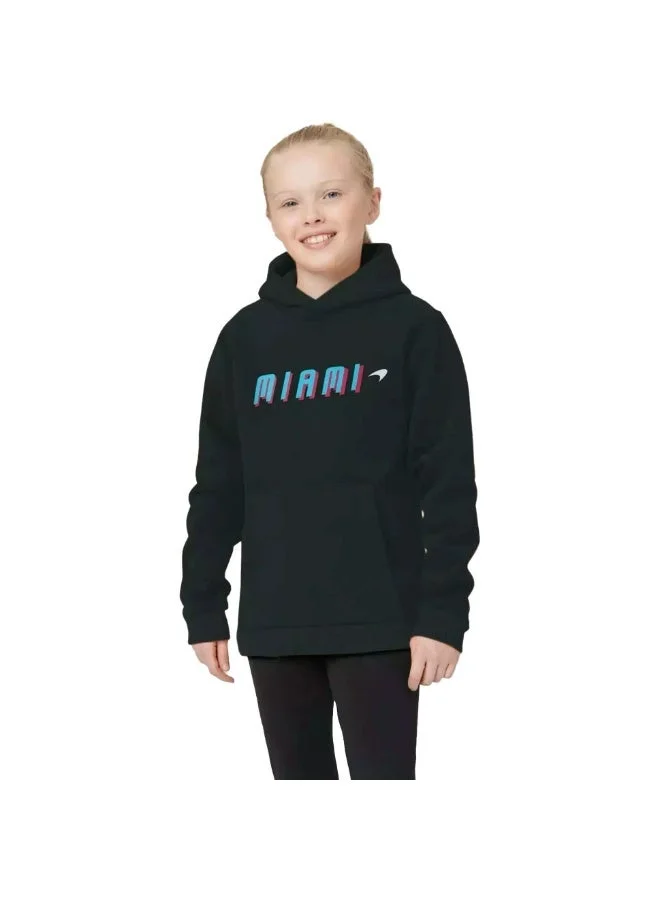 مكلارين JUNIOR MIAMI NEON GRAPHIC HOODIE