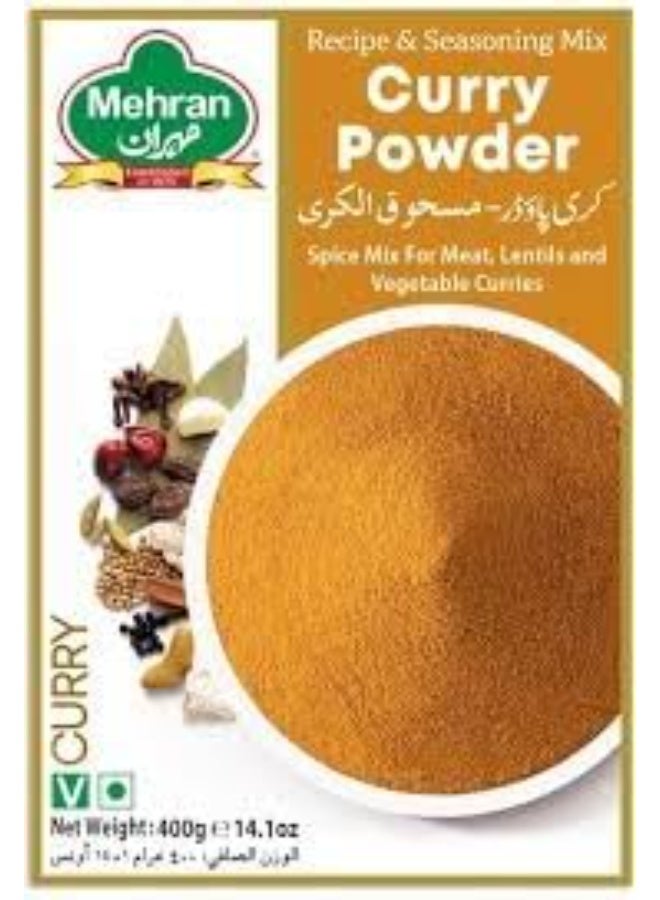 مهران ميران مسحوق الكاري 400 جم – خلطة كاري أصلية مصرية بنكهة غنية – عبوة واحدة - Image 1