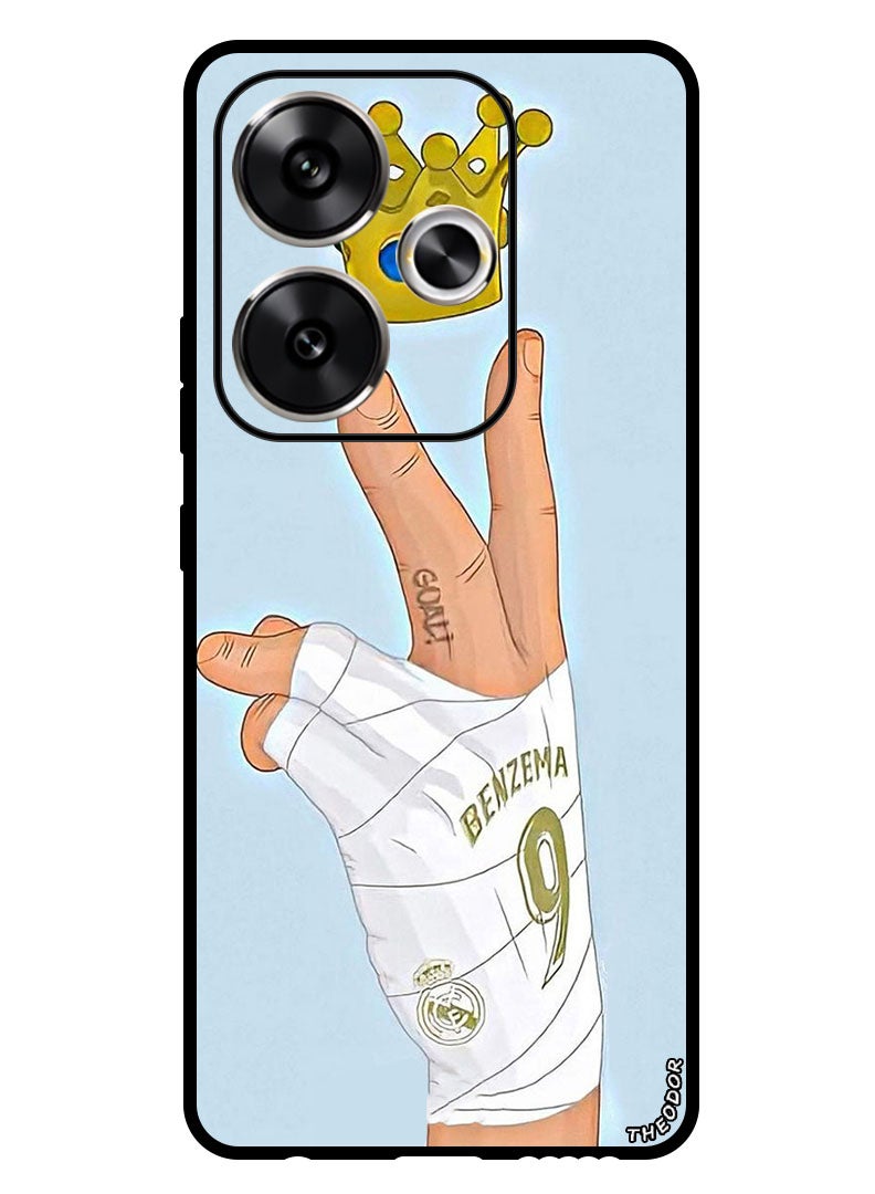 Theodor Protective Case Anti Scratch Shock Proof Bumper Cover For Xiaomi Redmi Turbo 3 Kareem Benzema - Image 1