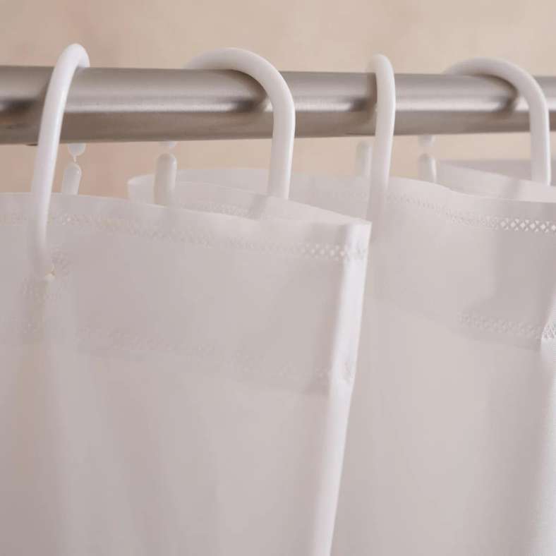 Pan Home Essential Shower Liner 240x180cm - White - 214NSH9900157 - Image 2