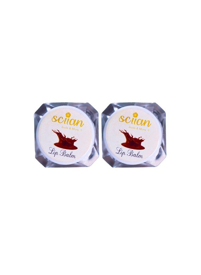 SCIIAN lip balm-10g | Chocolate Lip Balm | Lightening & Nourishing Lip Balm Combo | Heals Dry,Chapped,Dark And Smoky Lips | Lip Balm with SPF | With Vitamin E, Shea Butter and Jojoba Oil | Pack of 2 - Image 1