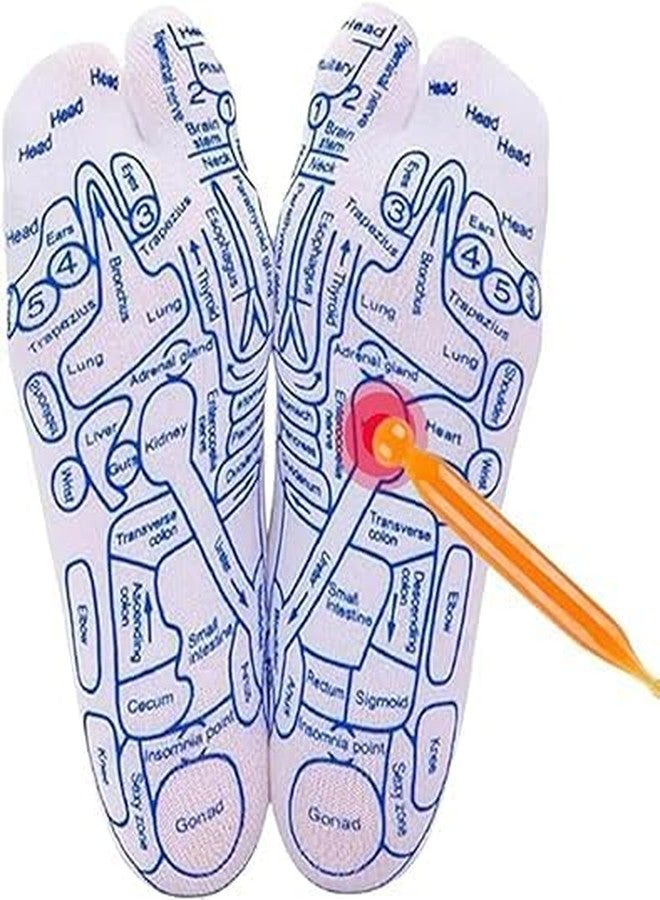 Kunya Socks Set，Reflexology Socks with Massage Tool, Acupressure Reflexology Foot Massage Socks, Foot Reflexology Socks for Foot Pain Relief at Home - Image 1