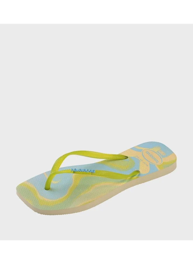 Havaianas Buttercream Hav. Slim Square Jelly for Women | Best Price UAE