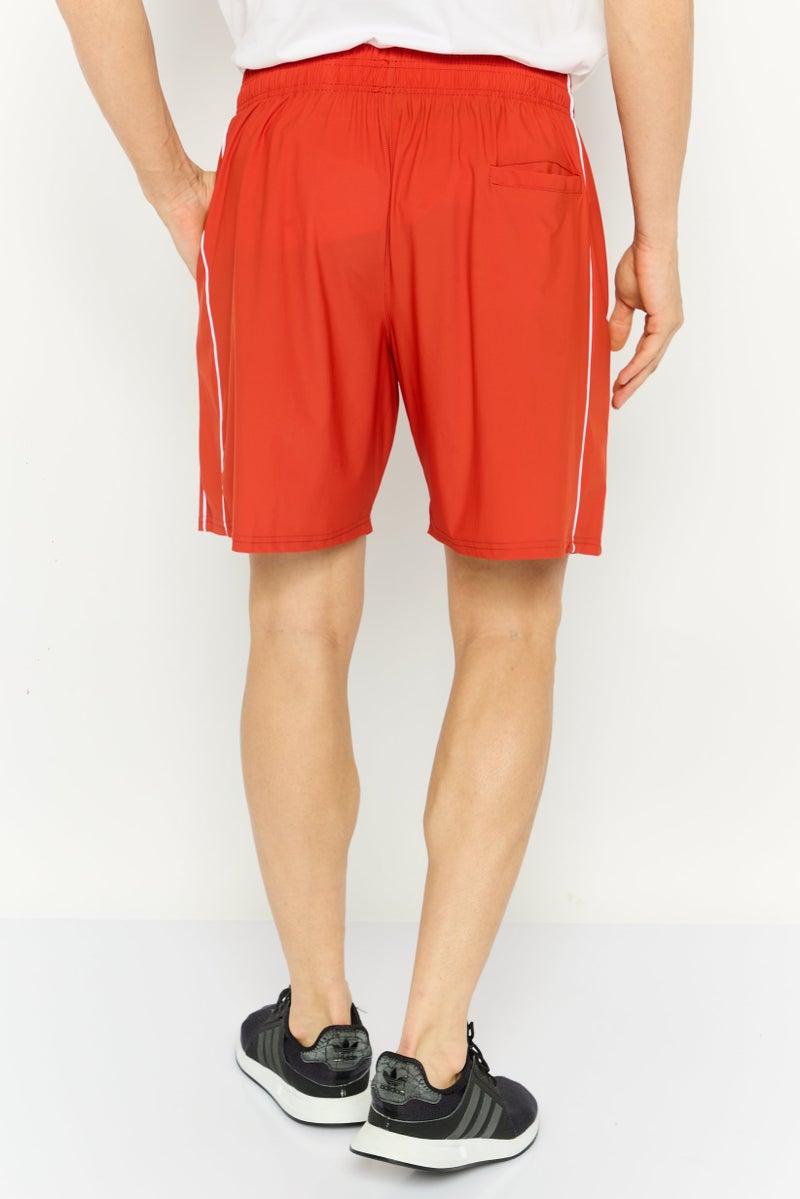 BOLA Best Of Luck Always Men Sportswear Fit Brand Logo Training Shorts, Rust  - Image 3