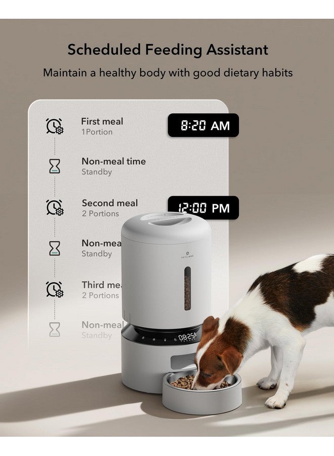 PETLIBRO PETLIBRO Automatic Cat Feeder, Automatic Dog Feeder with Freshness Preservation, 5L Timed Cat Feeders for Dry Food, Up to 6 Meals Per Day, Granary Pet Feeder for Cats/Dogs  - Image 1