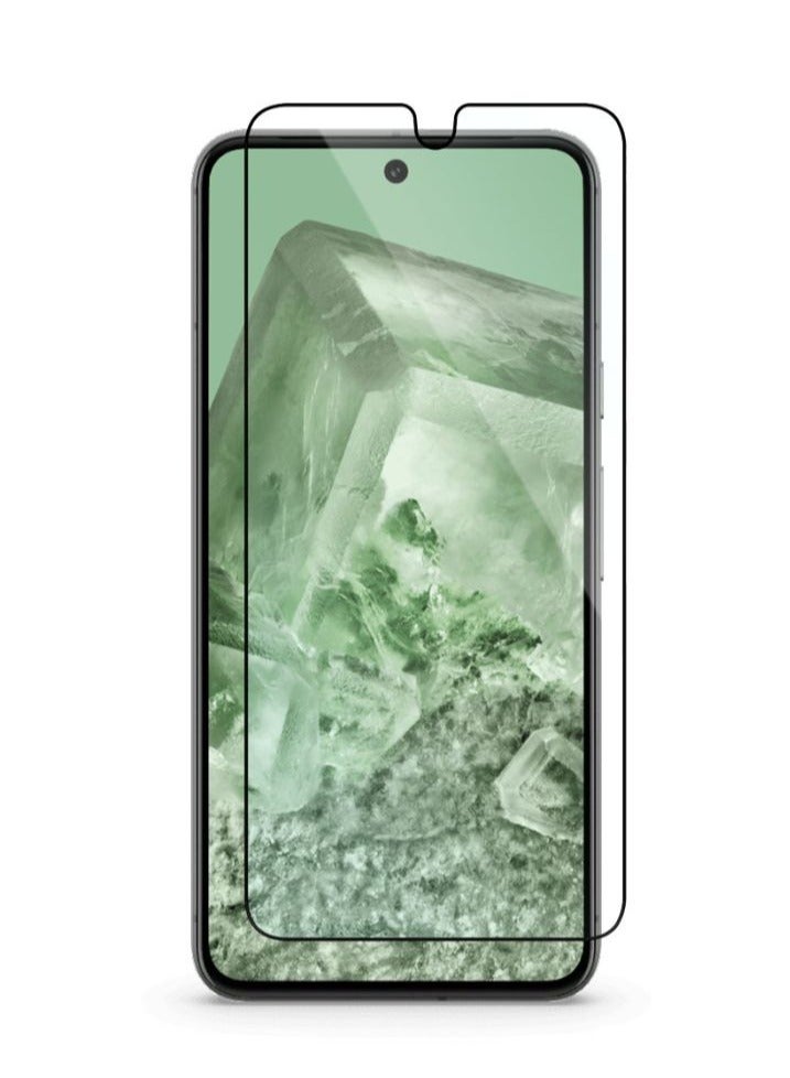 Beyox Tempered Screen Protector for Google Pixel 8 Tempered Glass Screen Protector 9H Hardness Anti Fingerprint Scratch Resistant Glass - Image 1