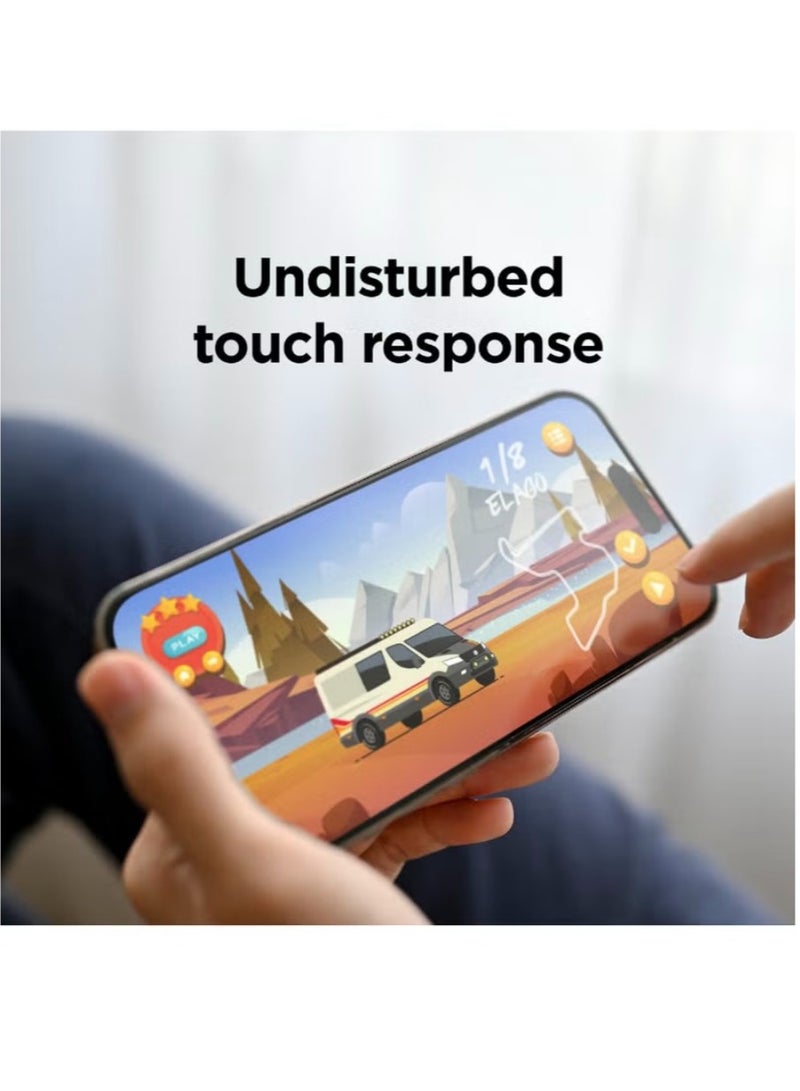 Beyox Tempered Screen Protector for Google Pixel 8 Tempered Glass Screen Protector 9H Hardness Anti Fingerprint Scratch Resistant Glass - Image 3