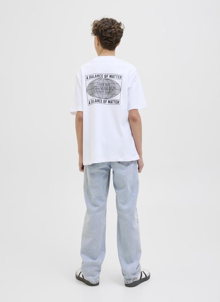 Jack & Jones Junior Kids Straight Fit Jeans  - Image 2