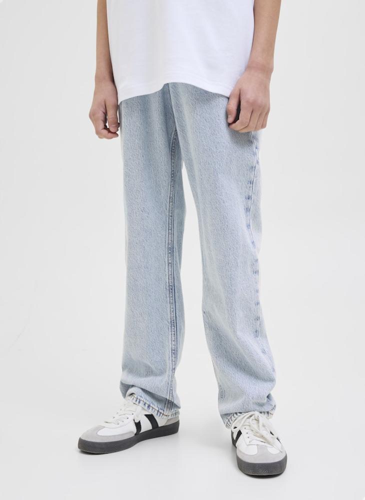 Jack & Jones Junior Kids Straight Fit Jeans  - Image 1