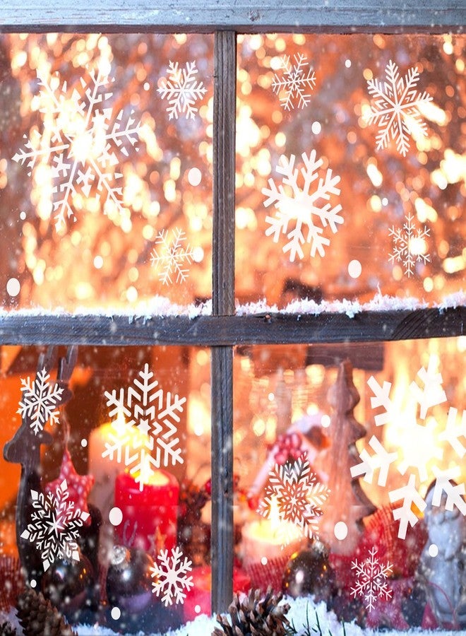 CODOHI 11 Pcs Large Snowflake Stencils for Windows, Reusable Christmas Stencils for Glass, Wood, Fabric, Wall, Card, Doormat, DIY Holiday Painting Templates - Image 4