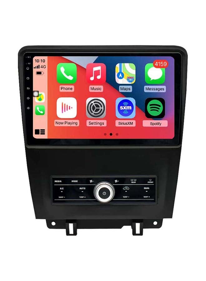 X-All Android car screen ford mustang 2010-2014 RAM 64 GB TS10 with carplay and frame 