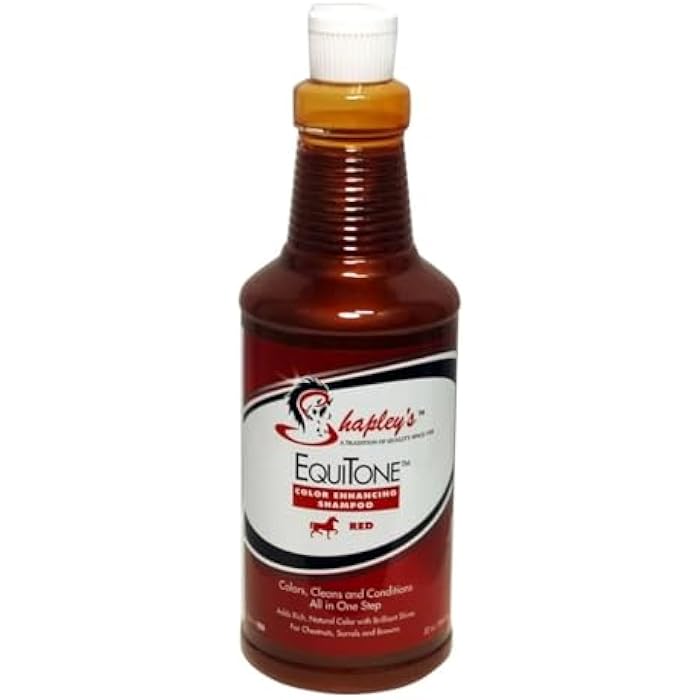 SHAPLEY'S ET-R 32 OZ DS 32 oz. Color Enhancing Shampoo, Red,32 oz