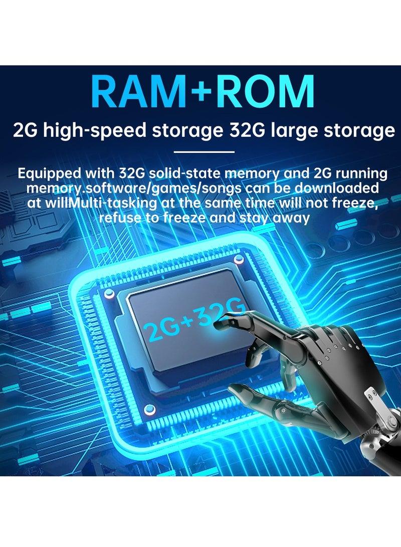 مشغل وسائط متعددة للصوت للسيارة، ستيريو سيارة مزدوج Din يعمل بنظام Android، نظام صوت راديو للسيارة بشاشة تعمل باللمس عالية الدقة مقاس 10 بوصات مع نظام ملاحة GPS لهيونداي ونيسان وتويوتا وكيا، (10 بوصة 2 32 جيجا) - Image 2