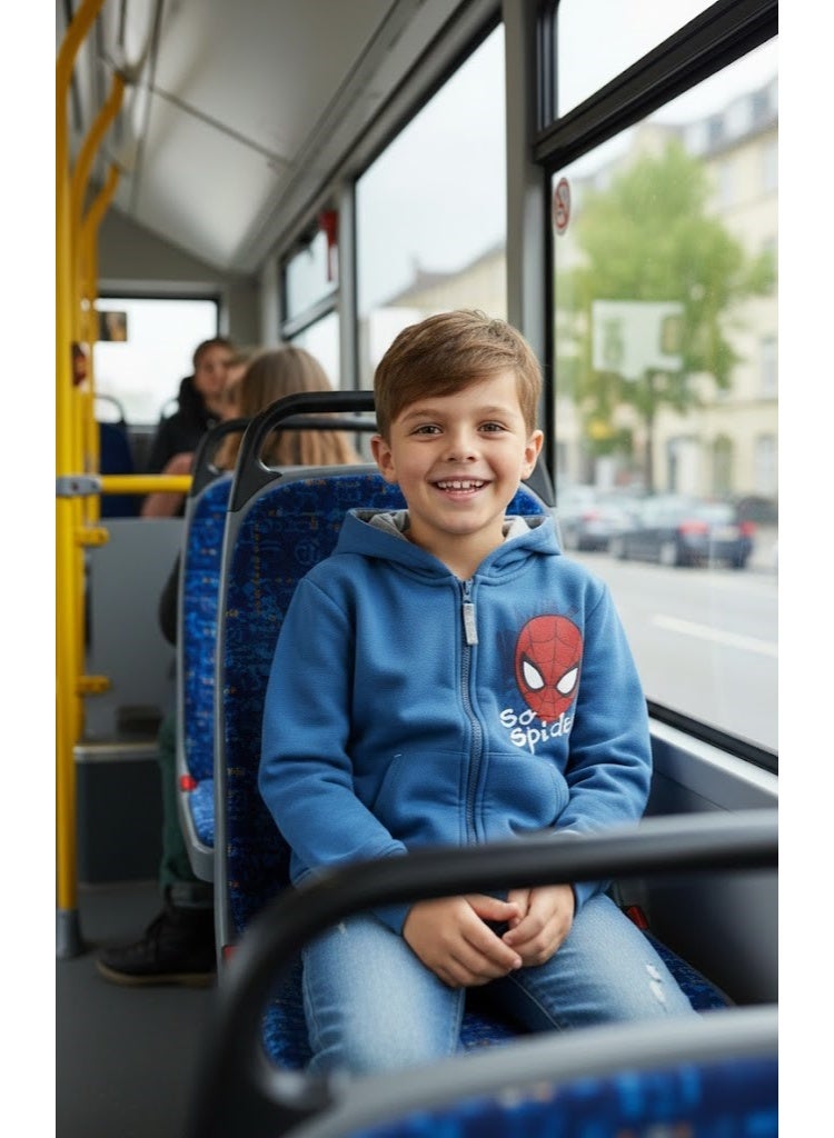 MARVEL Spider-Man sweatshirt with hoodie by kids TV - Image 3
