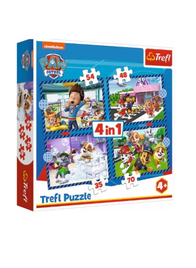 تريفل مجموعة ألغاز باو باترول من تريفل 4 في 1 - Image 1