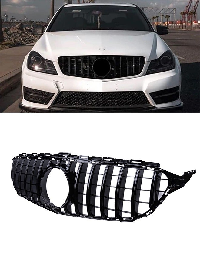 Generic Car front grille compatible with Mercedes CW205 From Model 2019 to 2021 GT Without camera Hole - Image 1