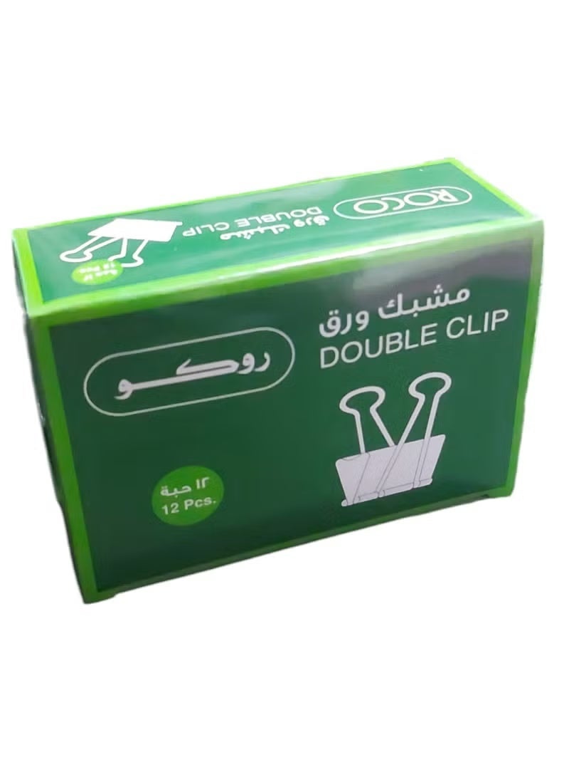 روكو 12 قطعة مشبك مزدوج متوسط - Image 2