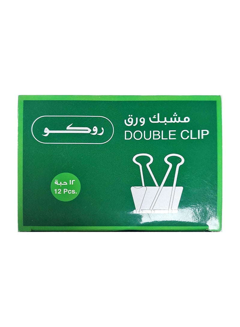روكو 12 قطعة مشبك مزدوج متوسط - Image 1