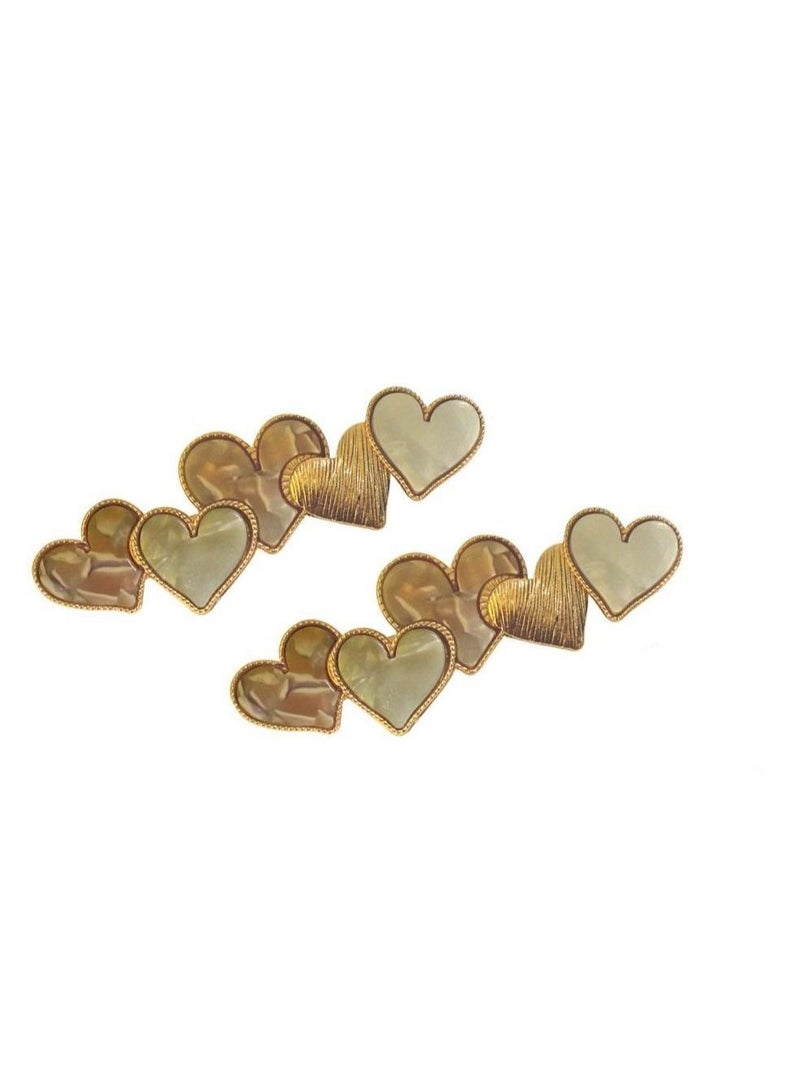 Alissa 2Pcs Hair Clips Hair Accessory for Women's Girl's Hair Clips Hair Pins hair Styling Clips - Image 1