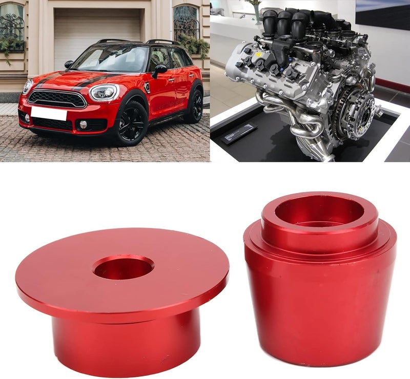 أدوات ضبط التوقيت (2 قطعة)، حجم 14.0×0.0×6.0، لإزالة غطاء صندوق توقيت المحرك الأمامي، مصنوعة من الفولاذ بلون أحمر، رقم المنتج: 2357900. أداة لمحاذاة غطاء المحرك، مناسبة لقطع غيار أعمال إصلاح السيارات من سلسلة 2. - Image 5