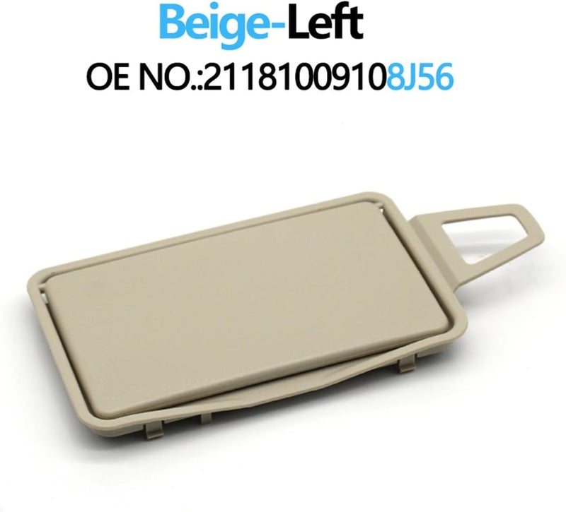 DEMULAX W211 Sun Visor Vanity Mirror Cover for Mercedes-Benz - Image 2
