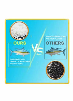 Excefore Realistic Mini Sea Creature Figures Toy, 10 Pcs Ocean Animal Pelagic Fish Figurine Set with Whale Sharks Tunas Swordfish Sailfish Sardines Educational Marine for Bath Pool Toy Cake Topper  - Image 4