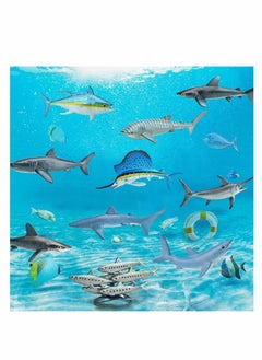 Excefore Realistic Mini Sea Creature Figures Toy, 10 Pcs Ocean Animal Pelagic Fish Figurine Set with Whale Sharks Tunas Swordfish Sailfish Sardines Educational Marine for Bath Pool Toy Cake Topper  - Image 5