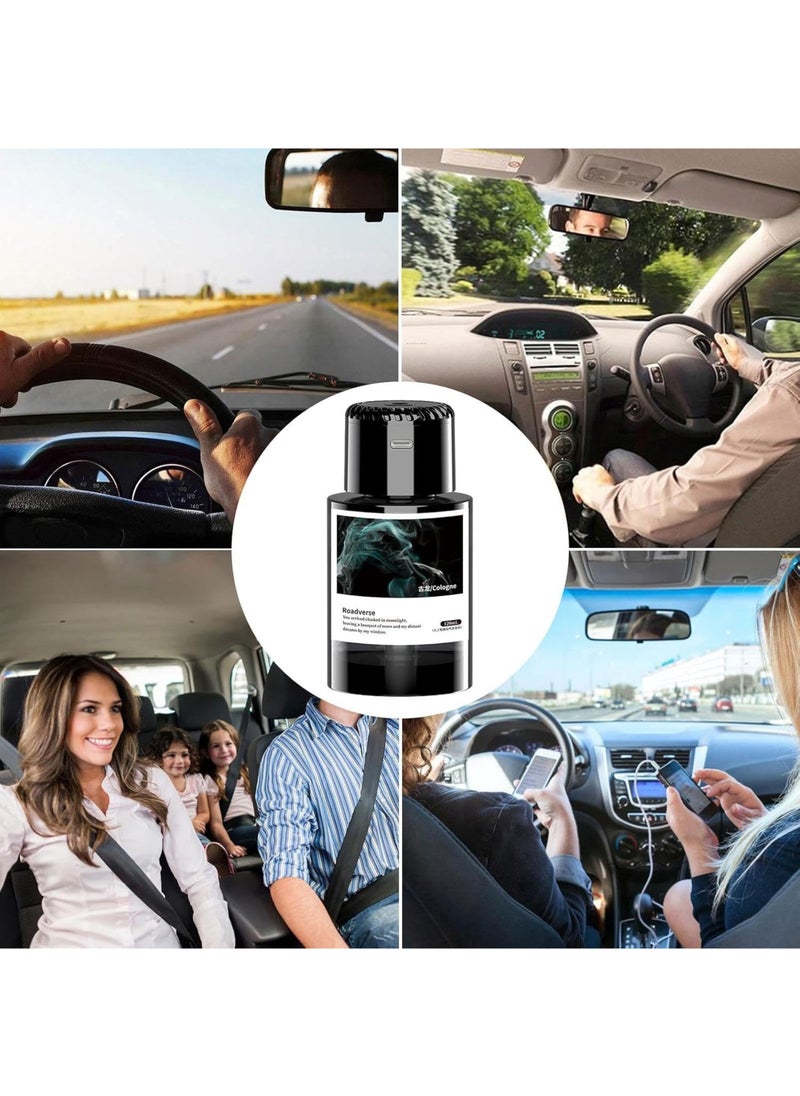 Smart Starry Projection Car Aroma Diffuser – 120ml Large Capacity USB Rechargeable Humidifier, Portable Cool Mist Air Freshener for Car, Home, Office & Bedroom, LED Night Light with Aromatherapy