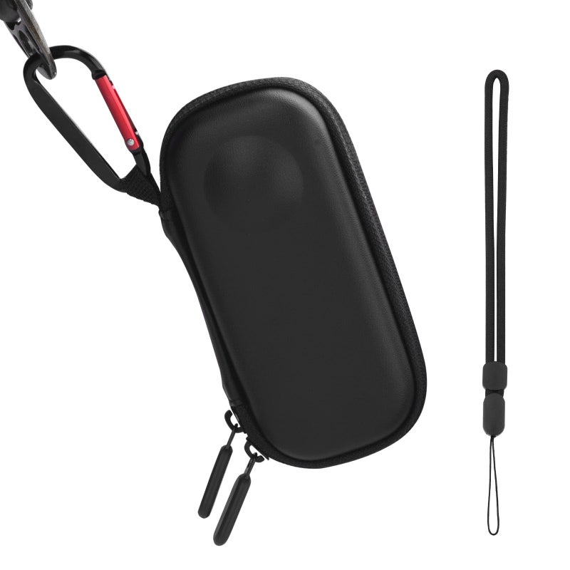 BRDRC Carrying Case for Insta360 X3, Portable Storage Bag Lens Protective Cover Hard Shell Protector Travel Case with wrist strap for Insta360 ONE X X2 X3 Camera Accessories(Not for X4) - Image 1