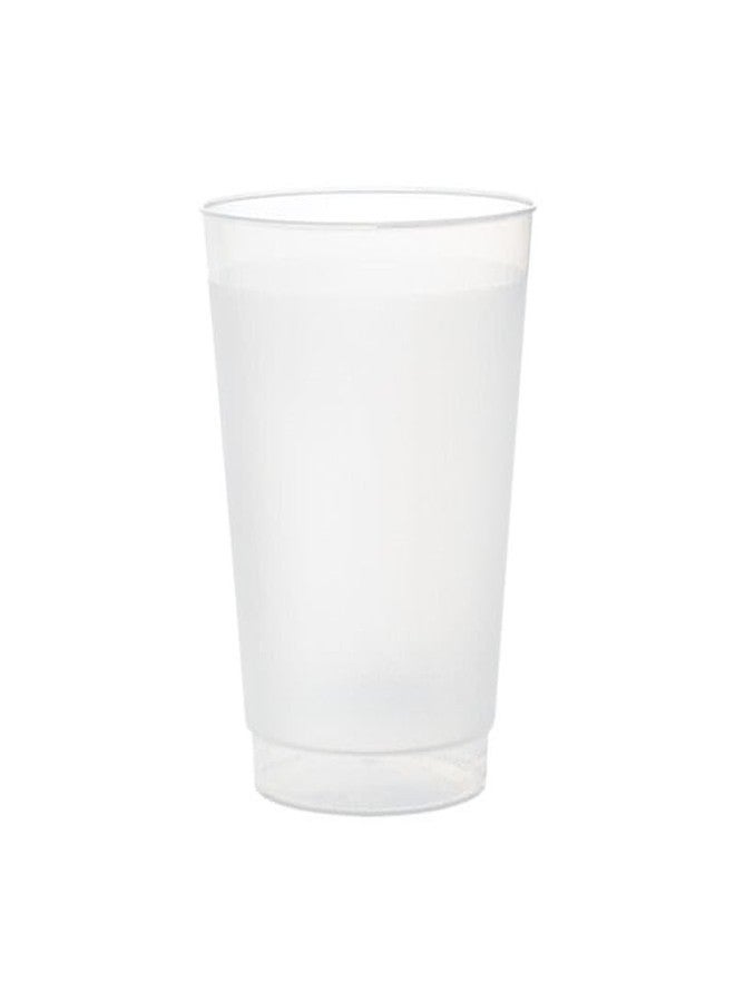 Concession Essentials 12 ounce plastic frost flex cups. Pack of 25 count