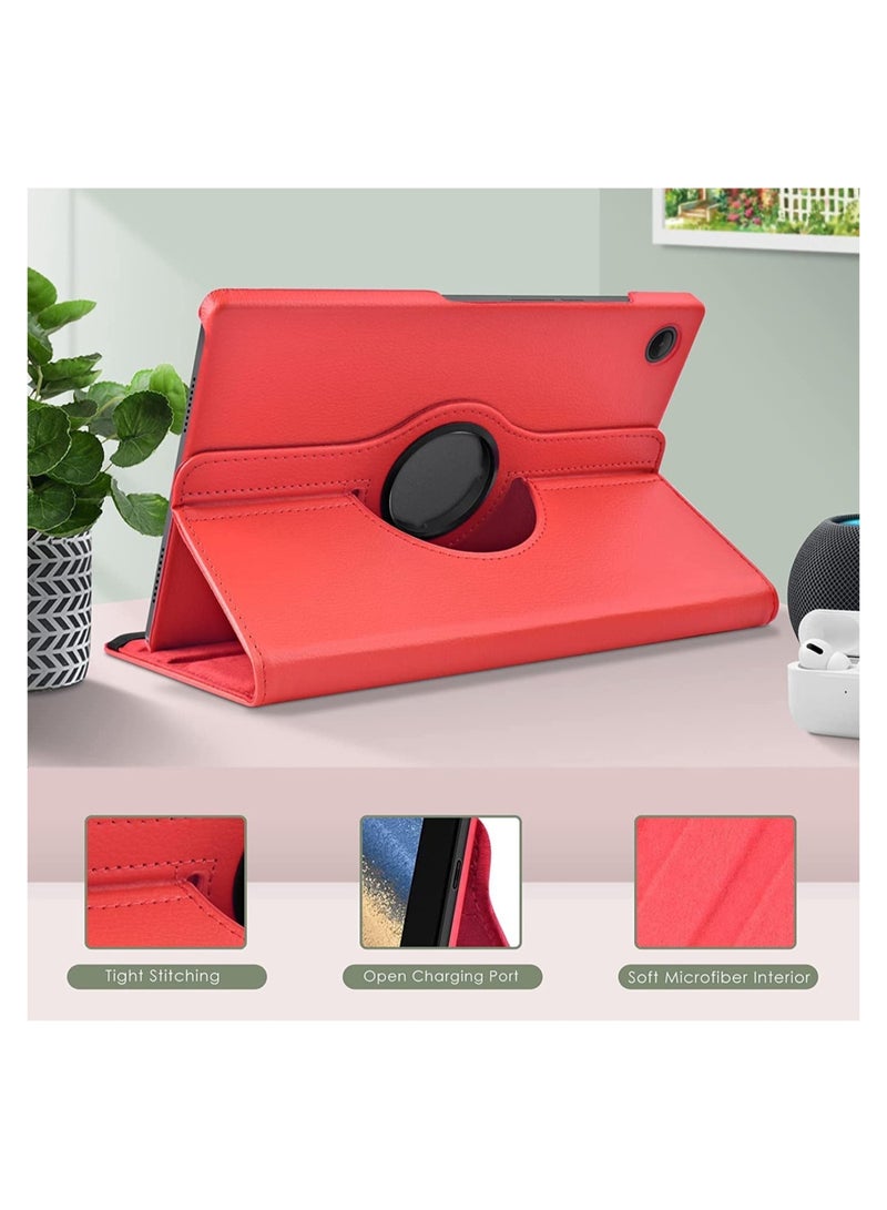 Case Compatible with Galaxy Tab A8 10.5" Case (SM-X200/X205/X207), Galaxy Tab A8 Case 10.5 inch,Auto Sleep/Wake 360° Rotating Stand Folio Leather Case for Tab A8