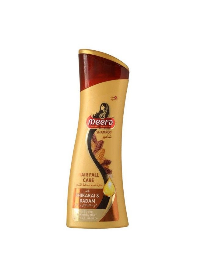 MEERA Hair Fall Care Shampoo With Shikakai & Badam For Strong & Healthy Hair 340 Ml  - Image 4
