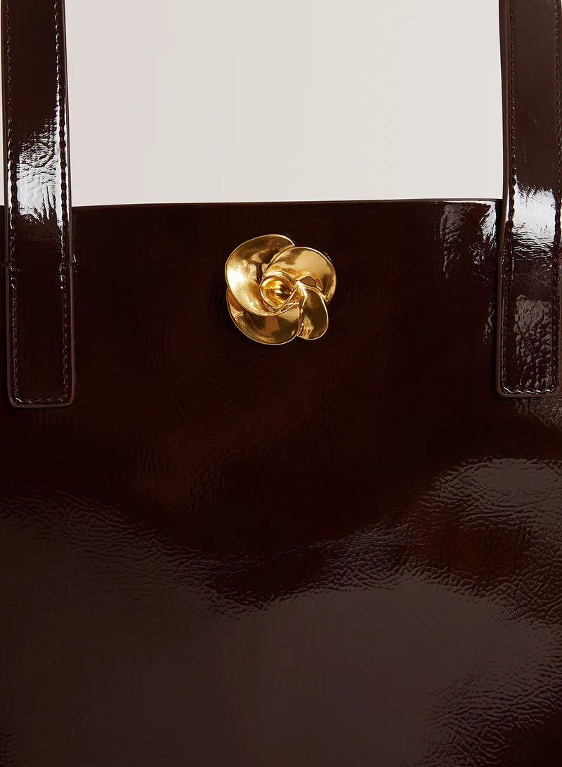 Ted Baker Rosenni Rose Detail Crinkle Detail