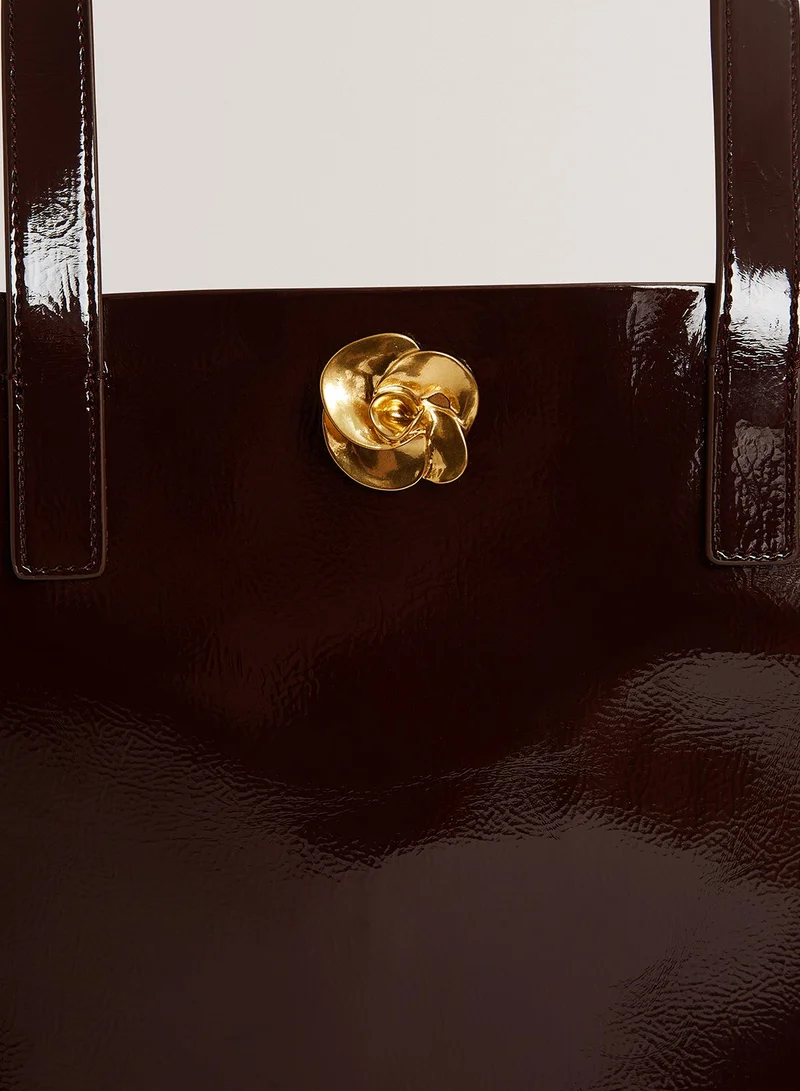 Ted Baker Rosenni Rose Detail Tote Bag