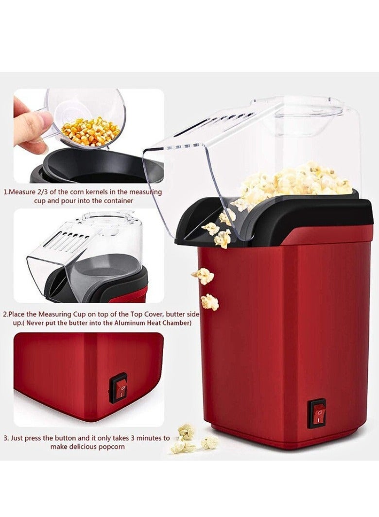 ماكدو صانعة فشار قوية بقوة 1200 واط مع غلاف من البولي بروبيلين وغطاء من البولي كربونات - تحكم بلمسة واحدة، قاعدة غير قابلة للانزلاق للاستخدام المنزلي، سهلة التنظيف والتشغيل - Image 3