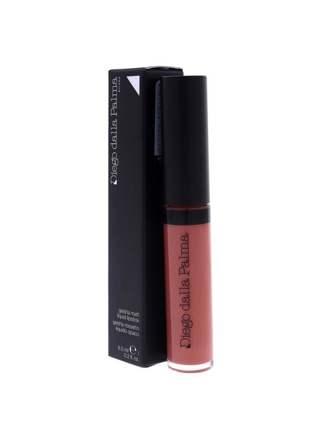 Diego dalla Palma Makeupstudio Geisha Matt Liquid Lipstick - Incredibly Creamy Texture - Non-Dusty Matte Finish - Soft And Luscious Lips - Hyper-Velvety And Intense Color - 01 Vintage Kimono - 0.2 Oz - Image 4