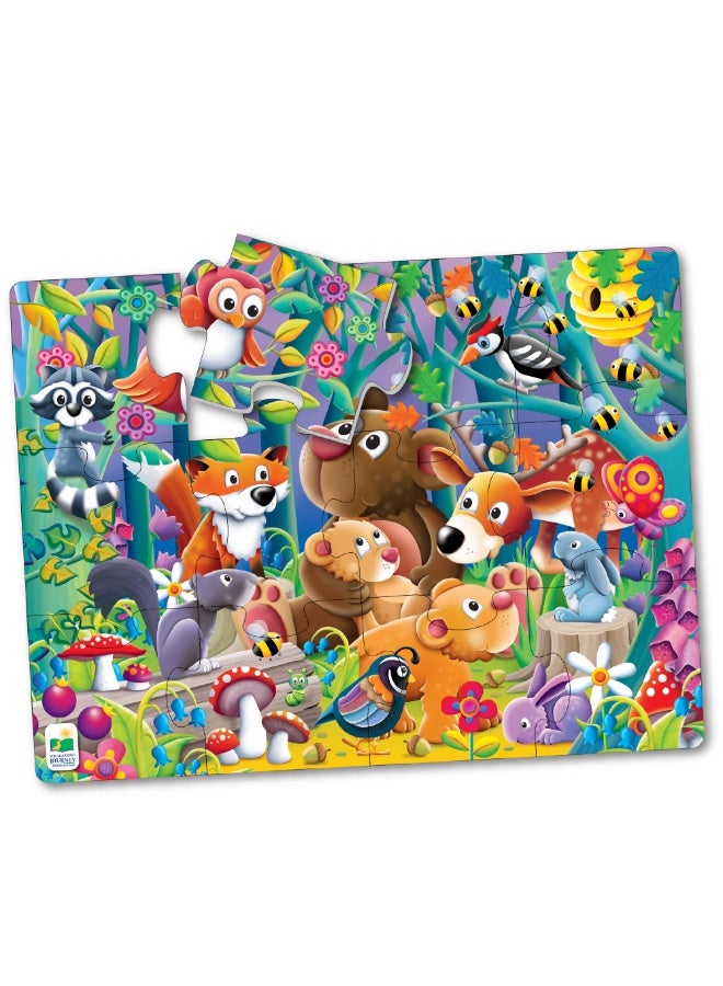 THE LEARNING JOURNEY MY FIRST BIG FLOOR PUZZLE -WOODLAND FRIENDS - Image 3