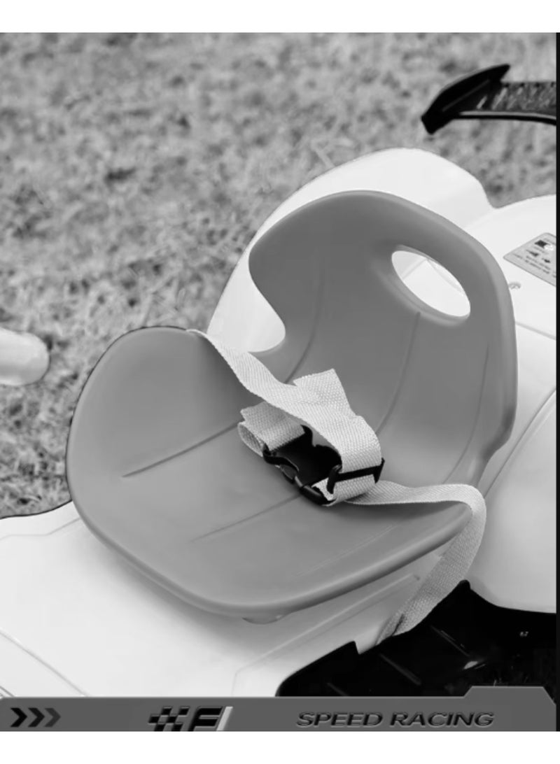 AS Large battery electric car with two motors and four wheels with lights - Image 3