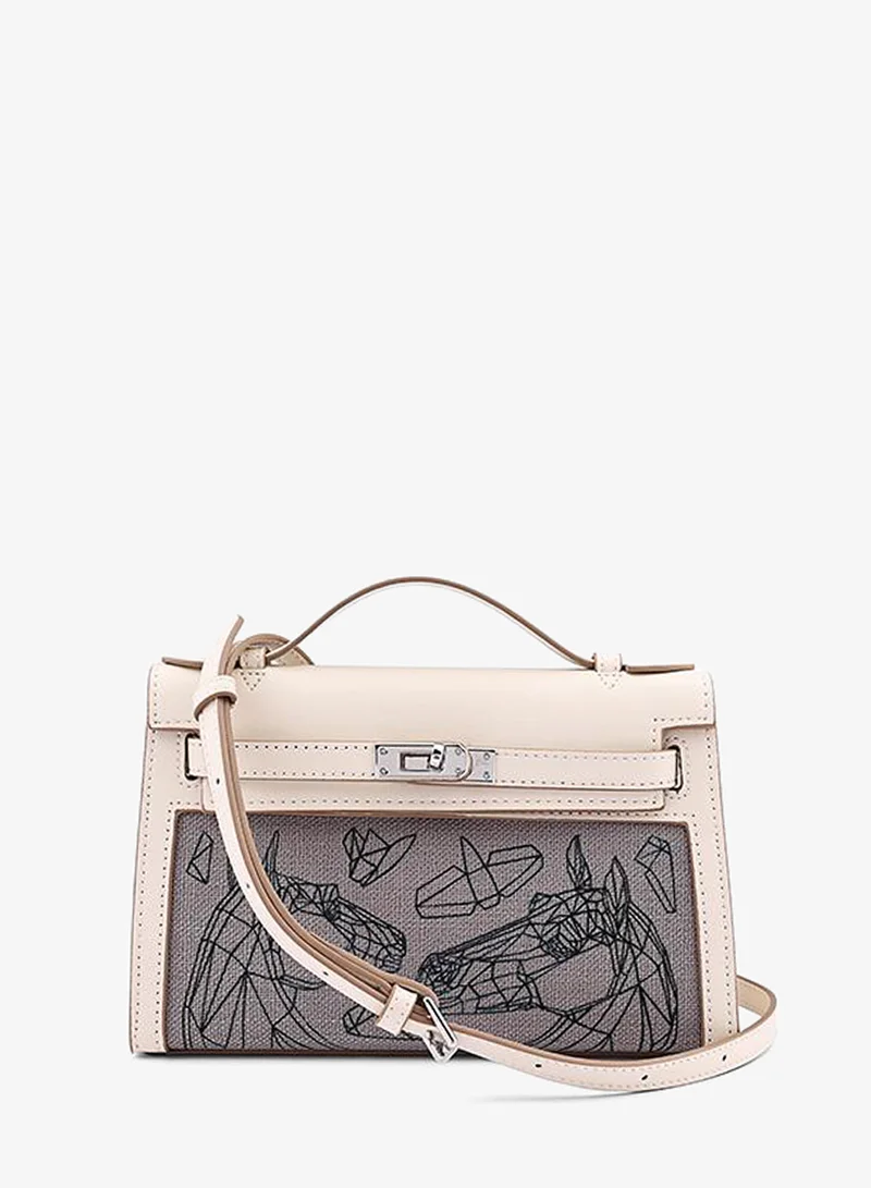 أيقون Women’s Structured Satchel Handbag
